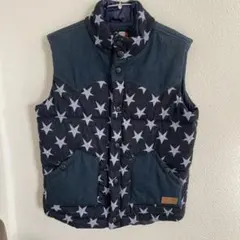 RUSTY ダウンベスト　メンズ　Lサイズ