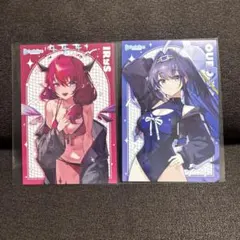 ホロライブ ホロナツフェアアニメイト特典　ポストカード　クロニー　アイリス