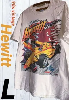 レア！ 90s ビンテージ インディ ヒューイット プリント Tシャツ L
