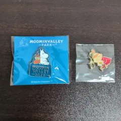 ムーミン　リトルミイ　ピンバッジ　チャームMOOMINVALLEY PARK