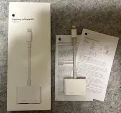 Apple純正 Lightning Digital AVアダプタ HDMI変換