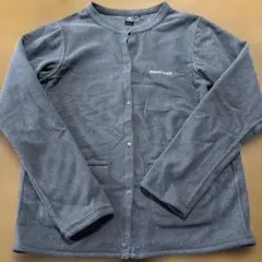 mont-bell フリースカーディガン Lサイズ グレー