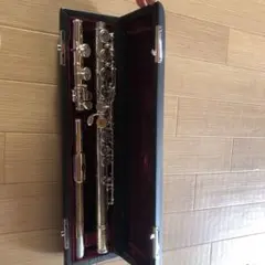 銀メッキ フルート 3ピース ケース付き