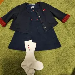 ファミリア　セットアップ　80 上下セット　アンサンブル