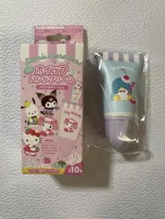 サンリオキャラクターズ アクリルチャーム付ホイップハンドクリーム タキシードサム