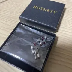 ピアス 6組セット レッド 取れにくい サイズ色々 おしゃれ