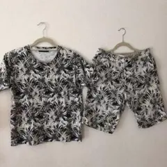 美品　レイジブルー　半袖半ズボン　セットアップ　Tシャツ　ハーパン　ハーフパンツのサムネイル