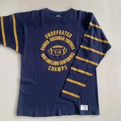 WAREHOUSE & CO. フットボールTシャツ 70 ネイビー - メルカリ