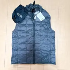 新品・未使用 TAION ダウンベスト Mサイズ ブラック 暖かい ダウン