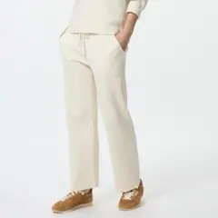 UNIQLO ユニクロ♡ウォッシャブルニットリブパンツ