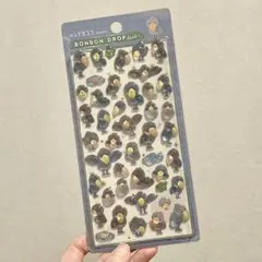 【韓国購入品】 ボンボンドロップシール　ハシビロコウ