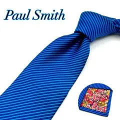✨美品✨ポールスミス　花柄　シルク　ネクタイ　Paul Smith