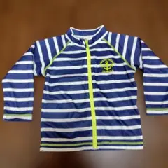 ストライプ ラッシュガード ネイビー 95cm