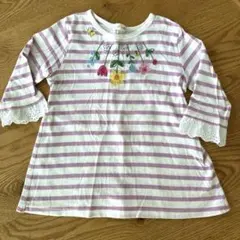 リ*す様 ニットプランナー　Tシャツ　七分丈　120cm