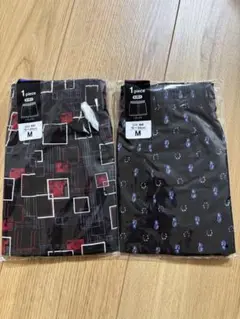 新品　前開き　トランクス　2点セット Mサイズ　綿100%