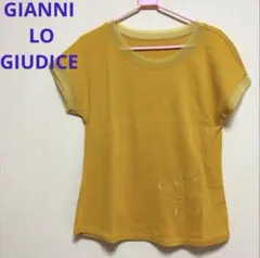 GIANNI LO GIUDICEジャンニロジュディチェ半袖Tシャツ辛子色M Lのサムネイル