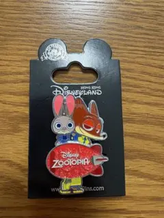 香港ディズニー ズートピア ピンバッジ