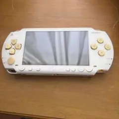 ホワイト PSP-1000 GIGA PACK 動作確認済 みんゴル付