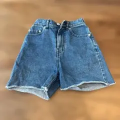 デニムハーフパンツ 110-120cm