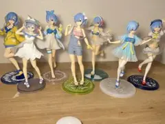 Re.ゼロから始まる異世界生活　レム フィギュア 7体セット