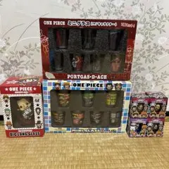 ONE PIECE ミニグラス　ビッグロンググラス　セット
