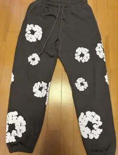DENIM TEARS フラワープリントパンツ S DENIM TEARS (デニムティアーズ) Wreath Baggy Denim フラワープリント