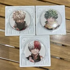 僕のヒーローアカデミア 爆豪勝己 轟焦凍 JCS限定 缶バッジ 4点セット