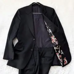 極美品✨ポールスミス スーツ セットアップ 2B 裏地花柄 本切羽 
