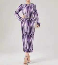 新品即日発送＊膝下ドレス