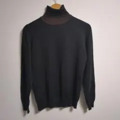 メンズビギ SPILLO & FILO タートルネックセーター イタリア生地 M