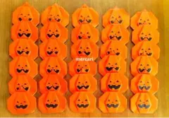 折り紙 ハンドメイド ハロウィン かぼちゃ 30個