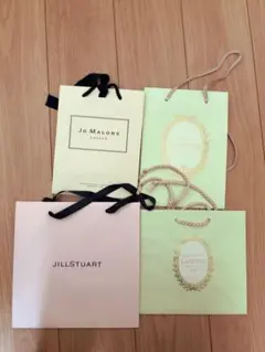 Jo Malone, Jill Stuart, LADURÉE 紙袋4点セット