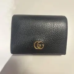 440 極上美品 GUCCI グッチ マーモント 2つ折り財布 - メルカリ