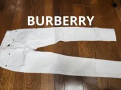 美品　Burberry Blue Label ホワイトストレートデニム