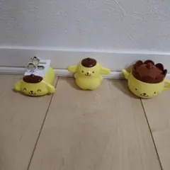 ポムポムプリン ミニチュアフィギュア 3点セット