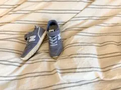 New Balance YV373 キッズスニーカー 20cm ブルー