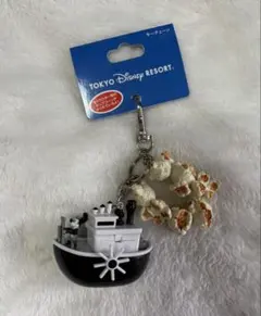 ディズニーリゾート 蒸気船ウィリー ポップコーン　　キーチェーン 新品未使用