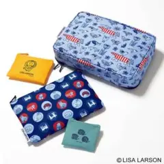 大人のおしゃれ手帖 2月号未開封付録LISA LARSONポーチ4点セット