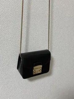 FURLA フルラ メトロポリス ミニ ブラック