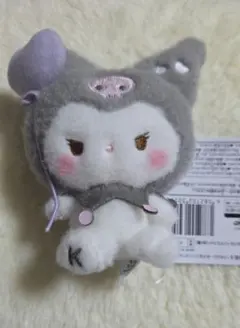 サンリオキャラクターズ　ミルキーボア　キュートリボン　マスコット　クロミ