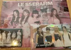 LE SSERAFIM グッズセット クリアファイル フォトカード まとめ売り