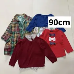 90cm Seraph まとめ売り 4点 秋服 長袖 moujonjon H&M