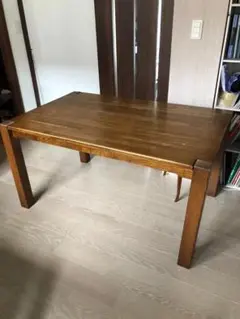 ナラ無垢材 ダイニングテーブル　リペア品　家具職人手作り ナラ無垢材 ダイニングテーブル リペア品 家具職人手作り - メルカリ