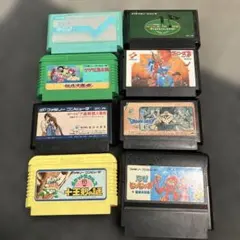 ファミコン ソフト FC 8本セット まとめ売り レトロ ⑥