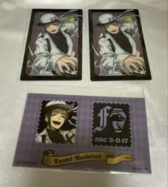 ツイステ フェア特典 クリアカード 箔押し ノーマル フロイド