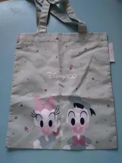 【新品未使用品】Disney 100 エコバッグ ドナルド&デイジー