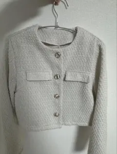 2025年最新】ゴールドボタンクロップドジャケット zaraの人気アイテム