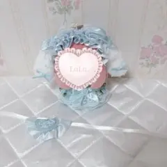 ちびぐるみ 垂れうさ耳 ヘッドドレス ＆ スタイ ＆ ケープ セット