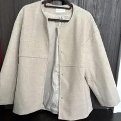 GLOBAL WORK ベージュジャケット L