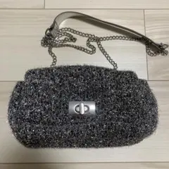 hm H＆M　ラメ グリッター ショルダーバッグ ラメバッグ